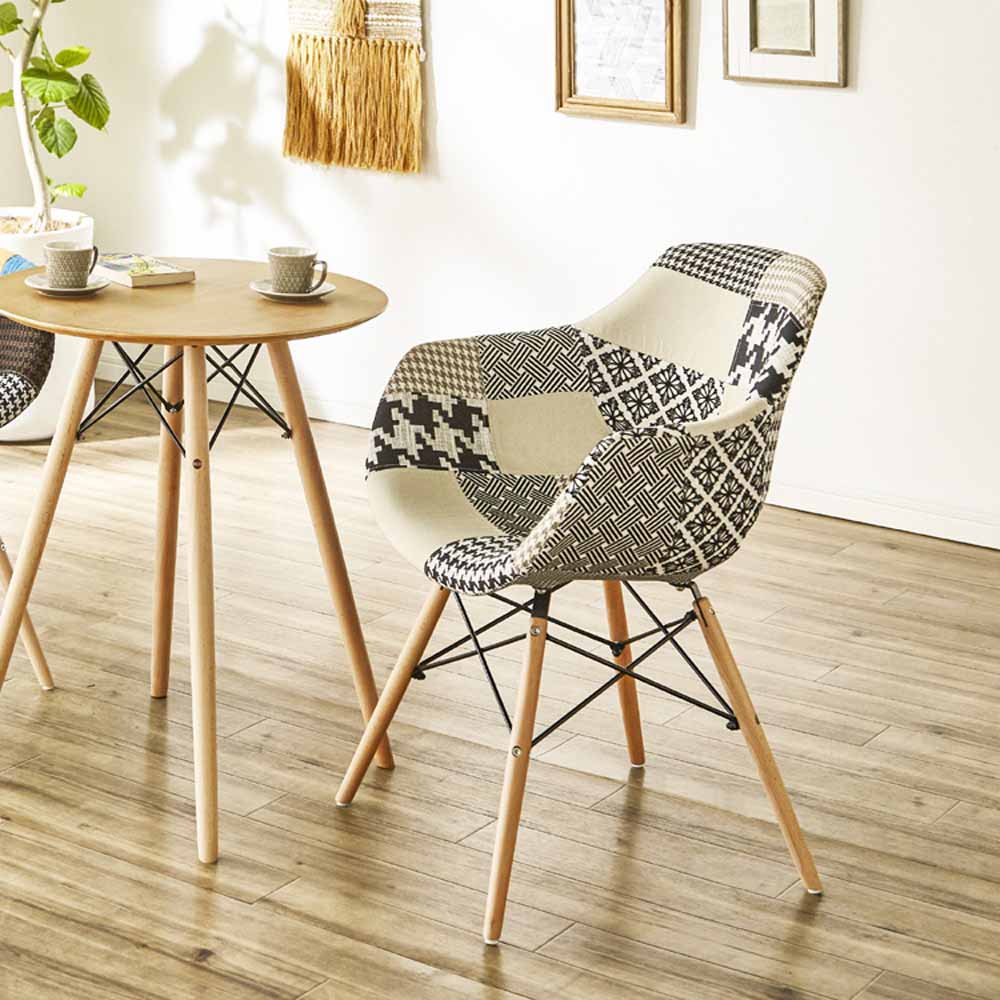 Patchwork Design Chair - Monotone CC-FR-MT