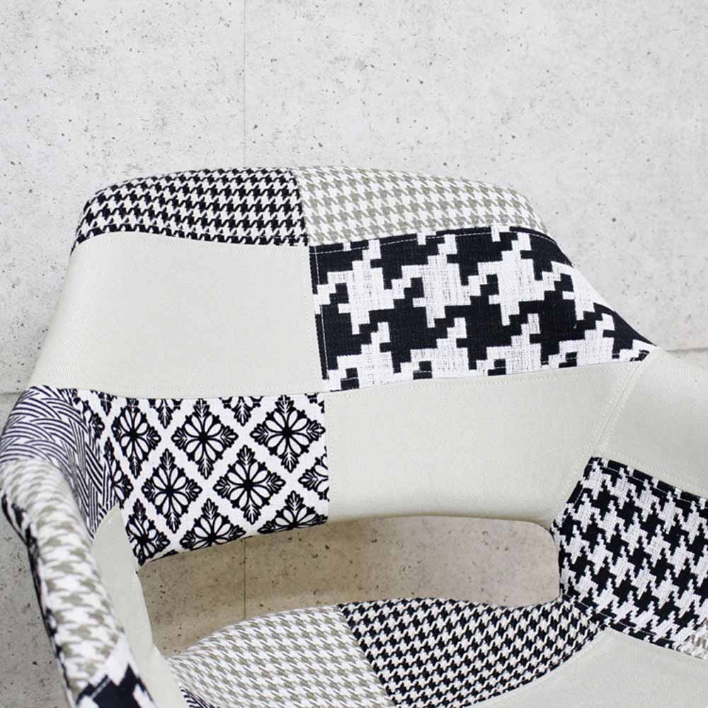 Patchwork Design Chair - Monotone CC-FR-MT