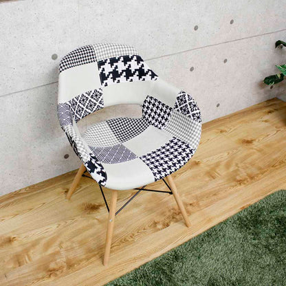 Patchwork Design Chair - Monotone CC-FR-MT