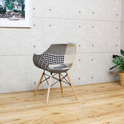 Patchwork Design Chair - Monotone CC-FR-MT