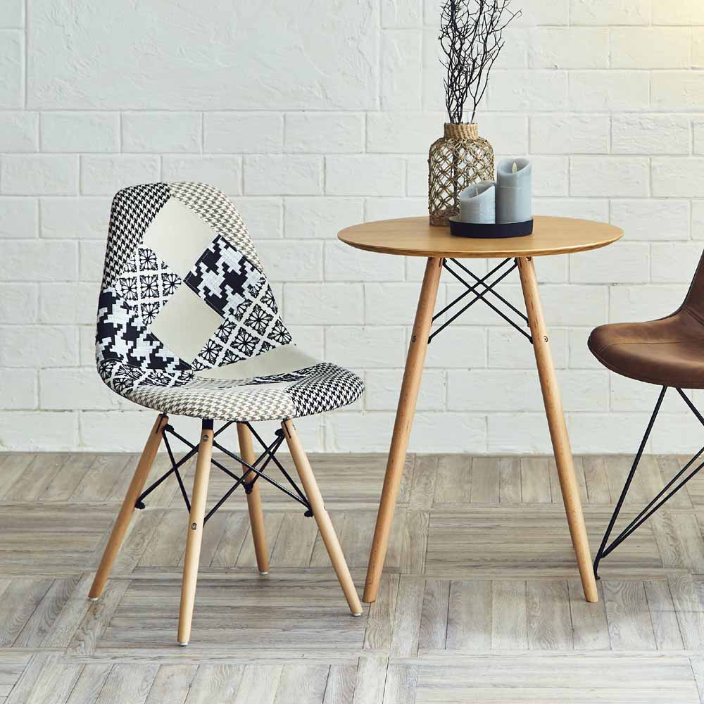 Patchwork Shell Chair - Monotone CC-YD-MT