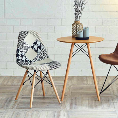 Patchwork Shell Chair - Monotone CC-YD-MT