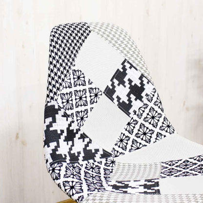Patchwork Shell Chair - Monotone CC-YD-MT