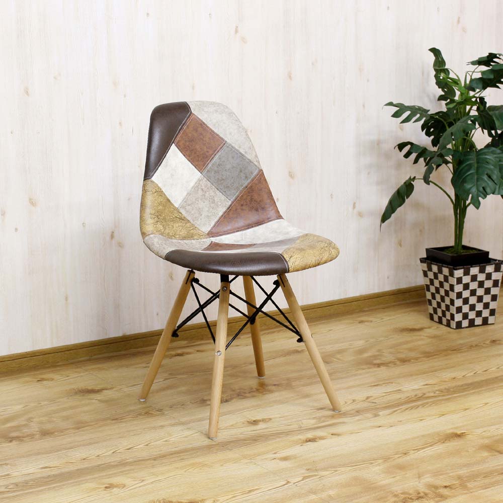 Patchwork Shell Chair - Basic CC-YD-BSC