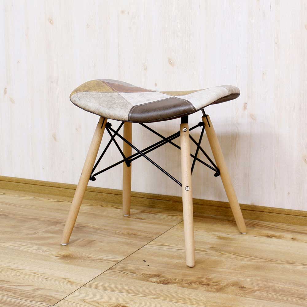 Cute Patchwork Stool Basic Color CC-YD-ST
