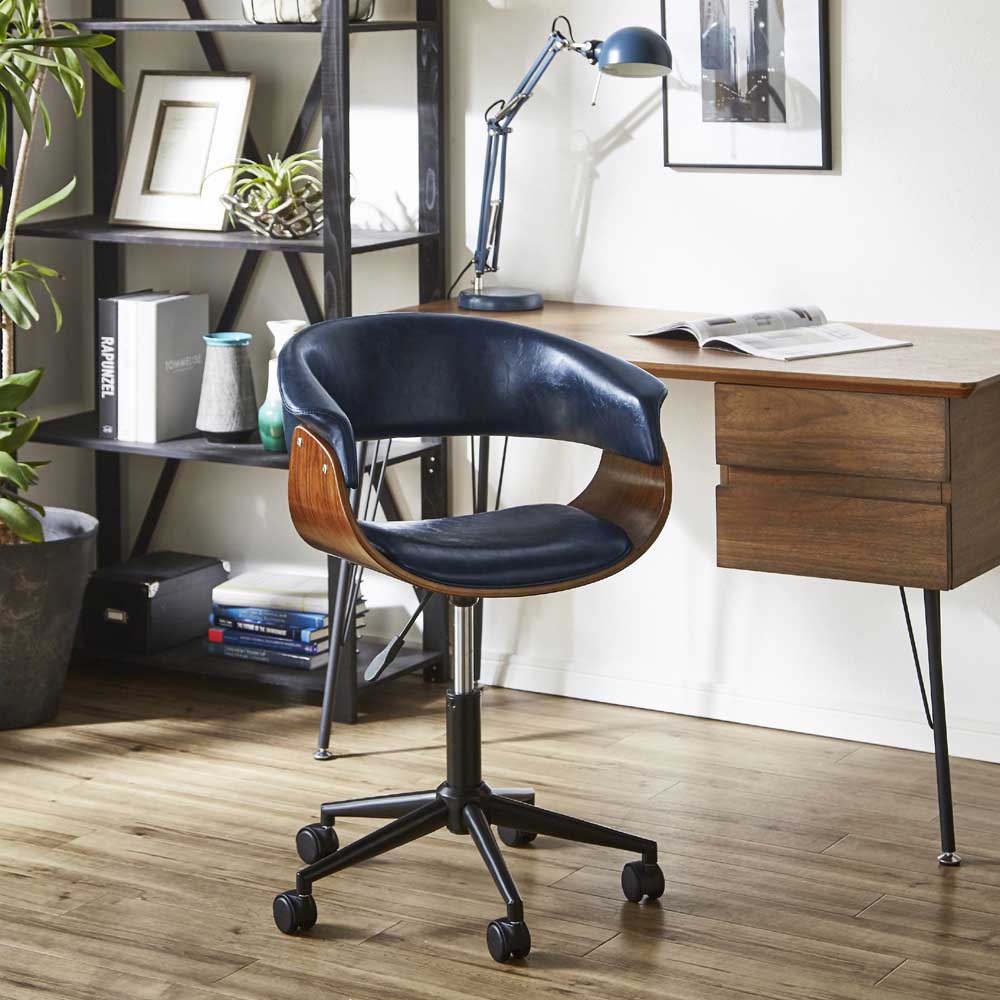 Antique Style Retro Office Chair OA-GRN-NV