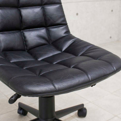 Antique Leather Style Work Chair OA-09-BK
