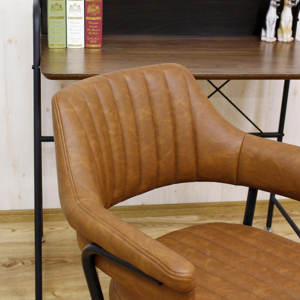 Retro Armrest Work Chair OA-IZ-LBR