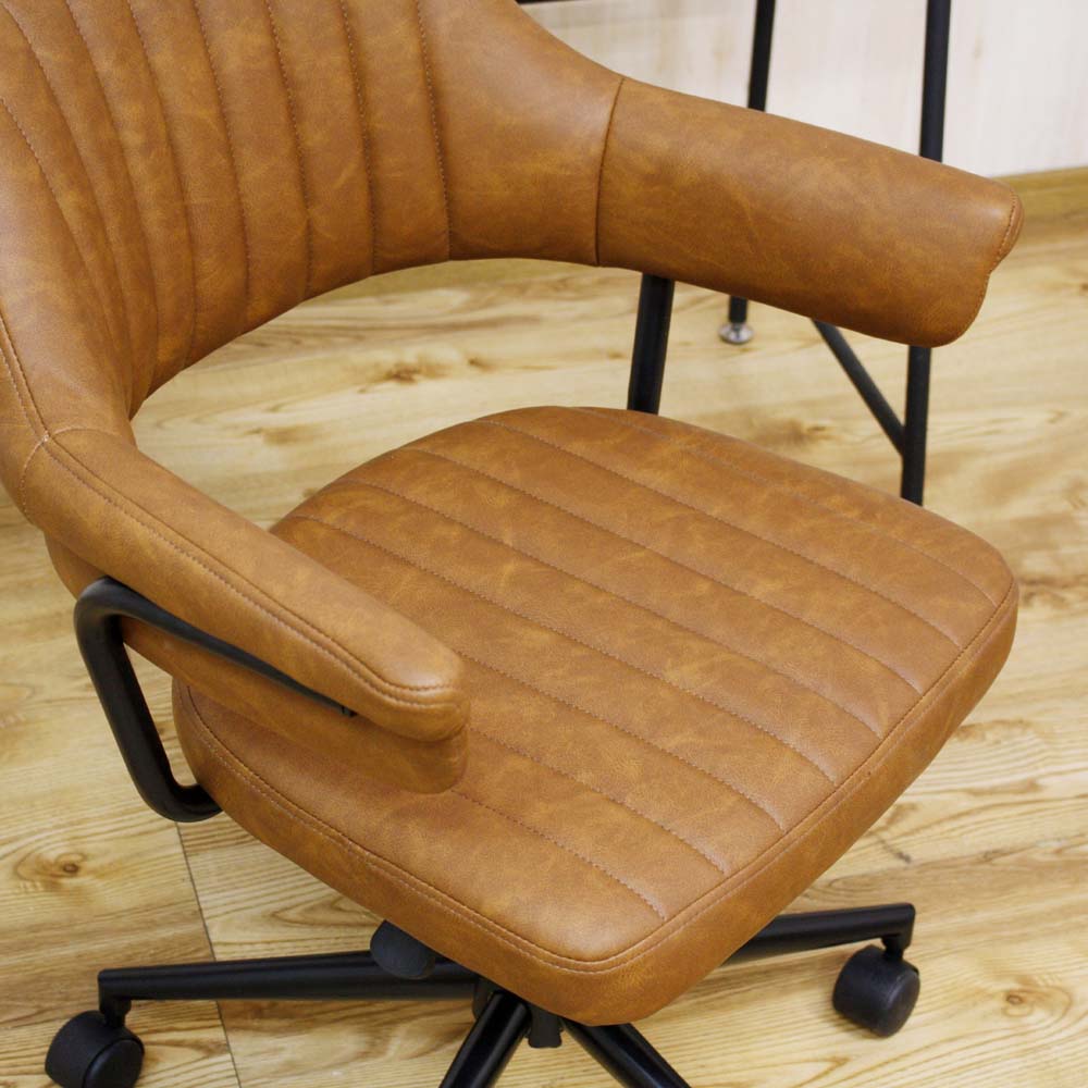 Retro Armrest Work Chair OA-IZ-LBR