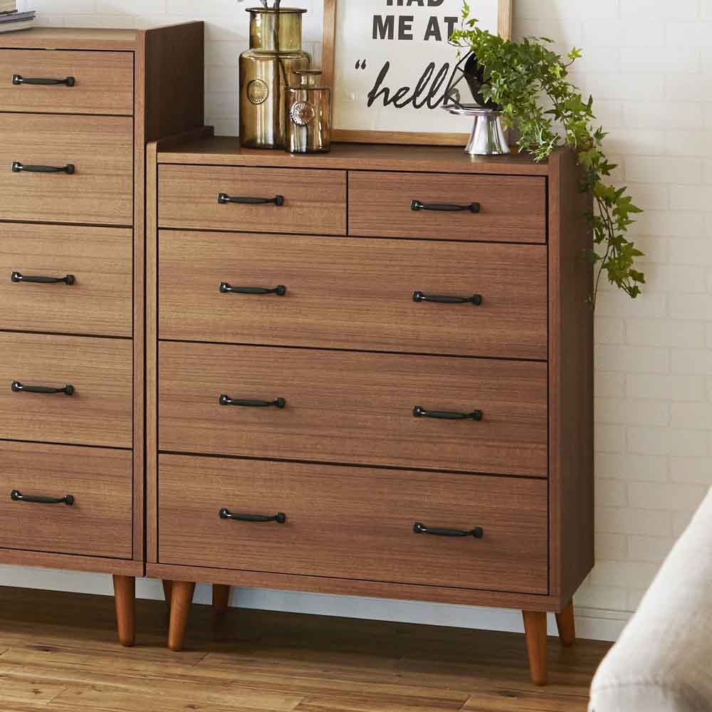 CH-01-80-4-WN Scandinavian Style High Chest
