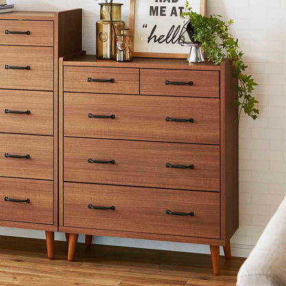 CH-01-80-4-WN Scandinavian Style High Chest
