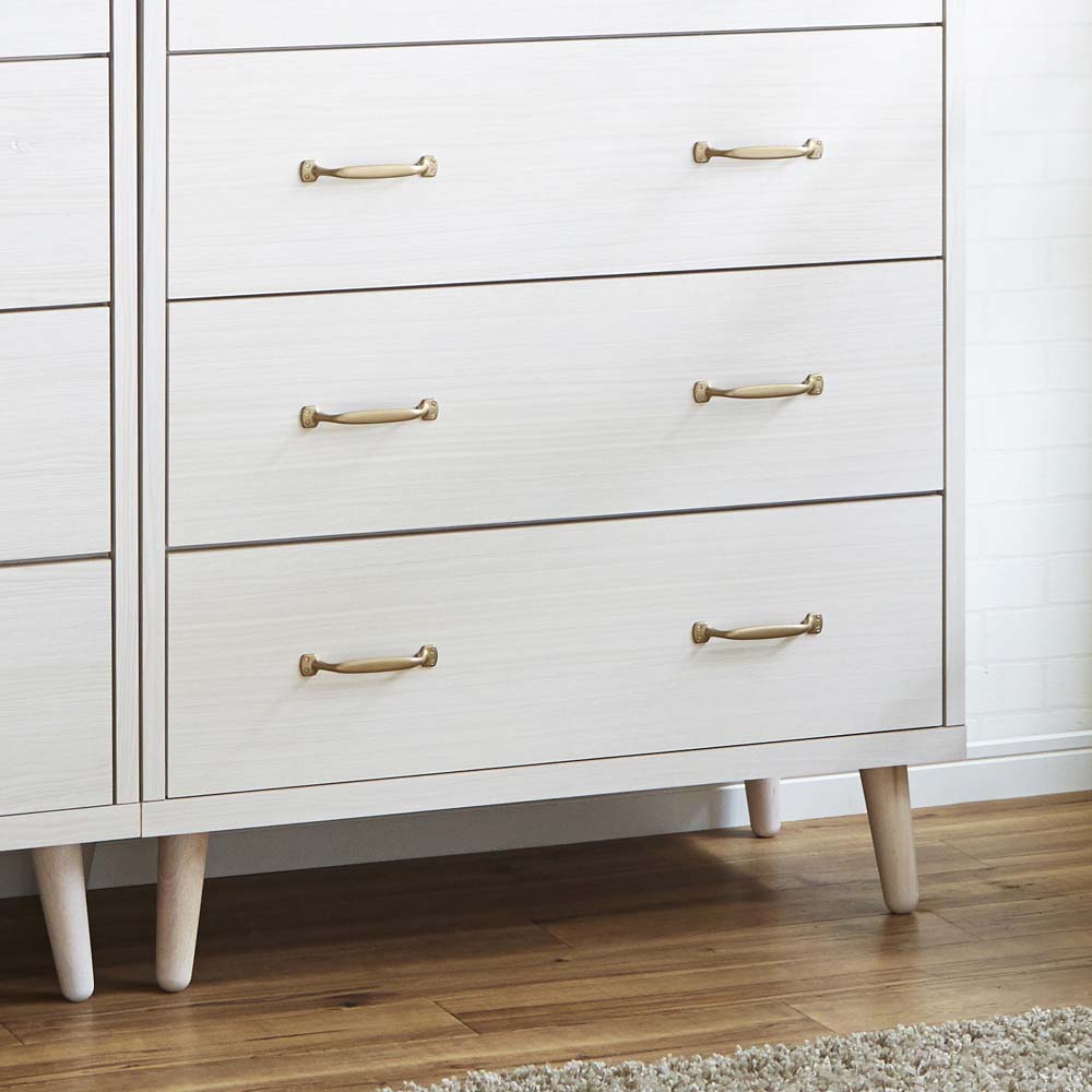 CH-01-80-4-WH Scandinavian Style High Chest