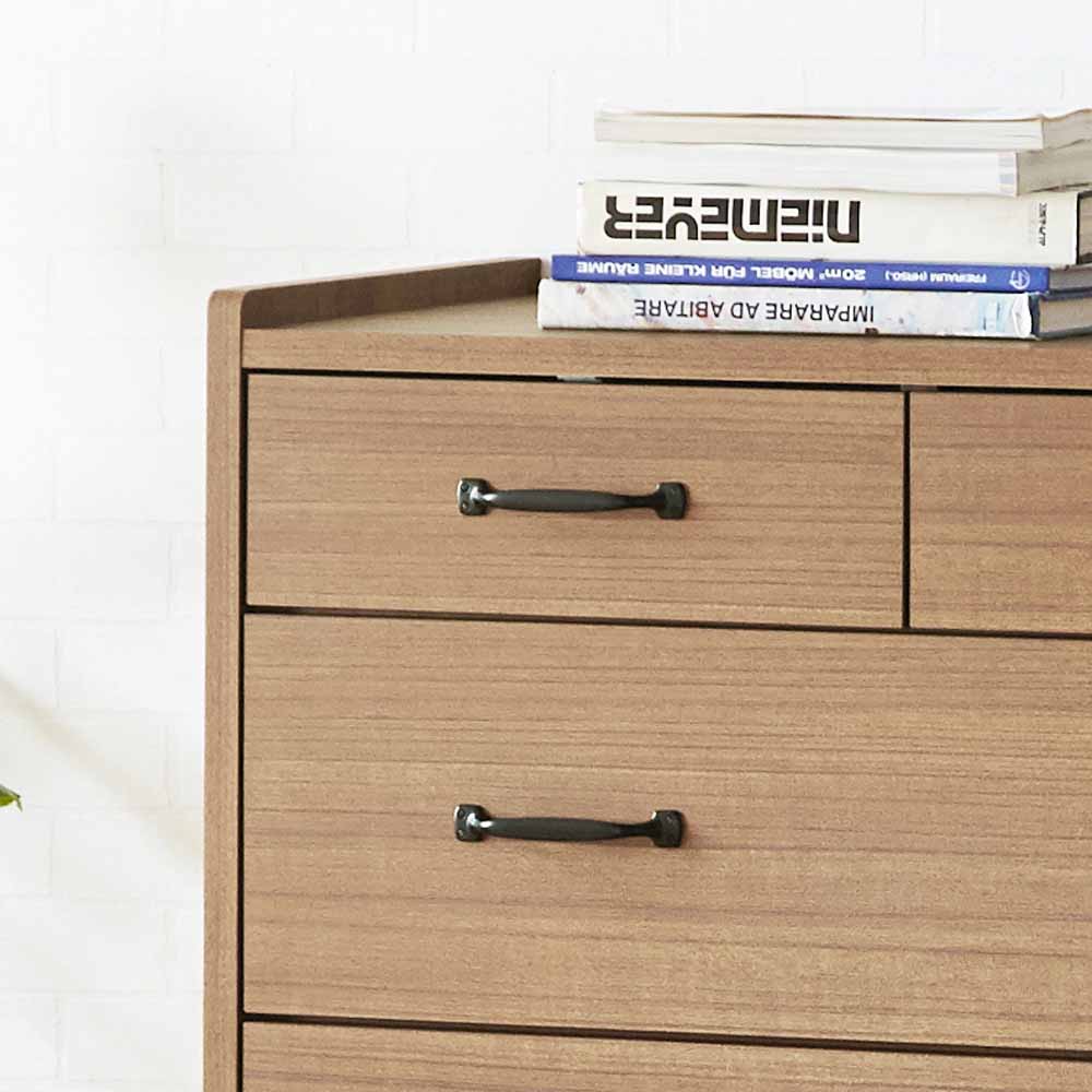 CH-01-80-5-WN Scandinavian Style High Chest