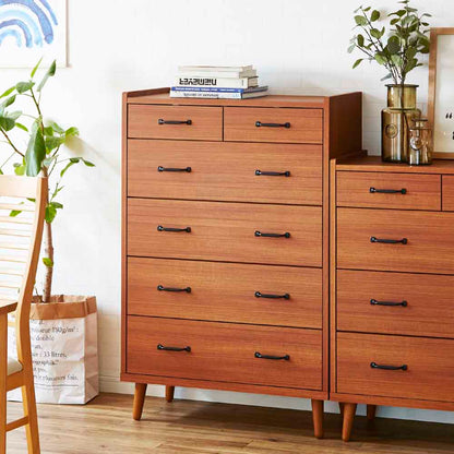 CH-01-80-5-TE Scandinavian Style High Chest