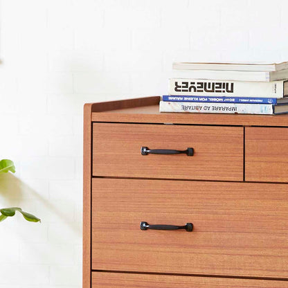 CH-01-80-5-TE Scandinavian Style High Chest
