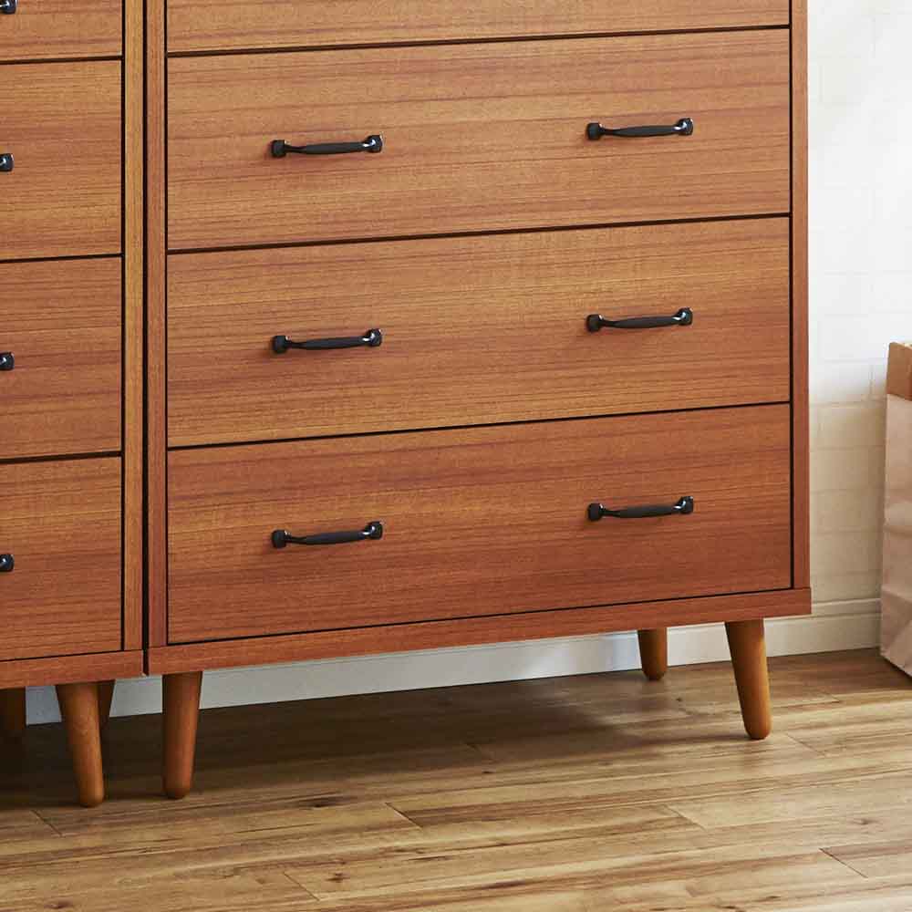 CH-01-80-5-TE Scandinavian Style High Chest