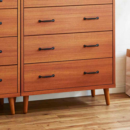 CH-01-80-5-TE Scandinavian Style High Chest