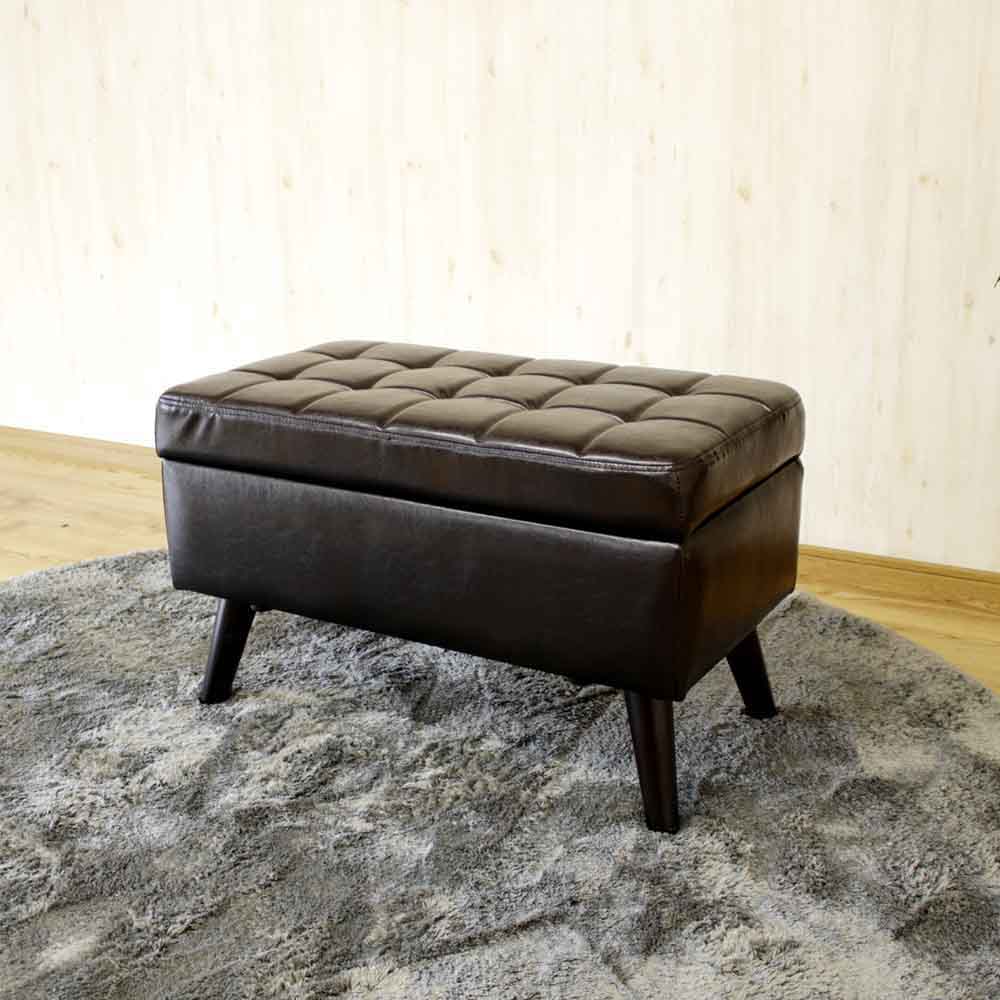 75cm Wide Storage Stool ST-MY-75-DBR