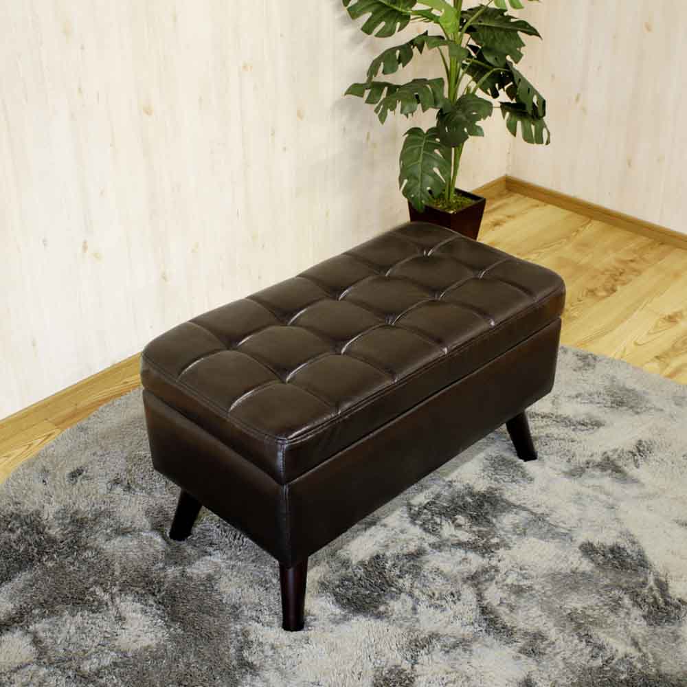 75cm Wide Storage Stool ST-MY-75-DBR
