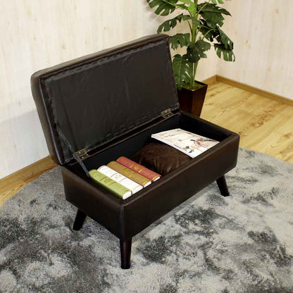 75cm Wide Storage Stool ST-MY-75-DBR