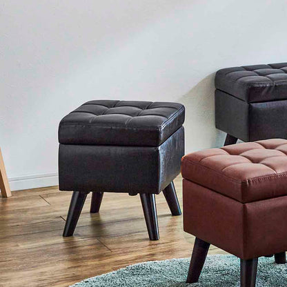 40cm Wide Storage Stool ST-MY-40-DBR