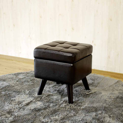 40cm Wide Storage Stool ST-MY-40-DBR