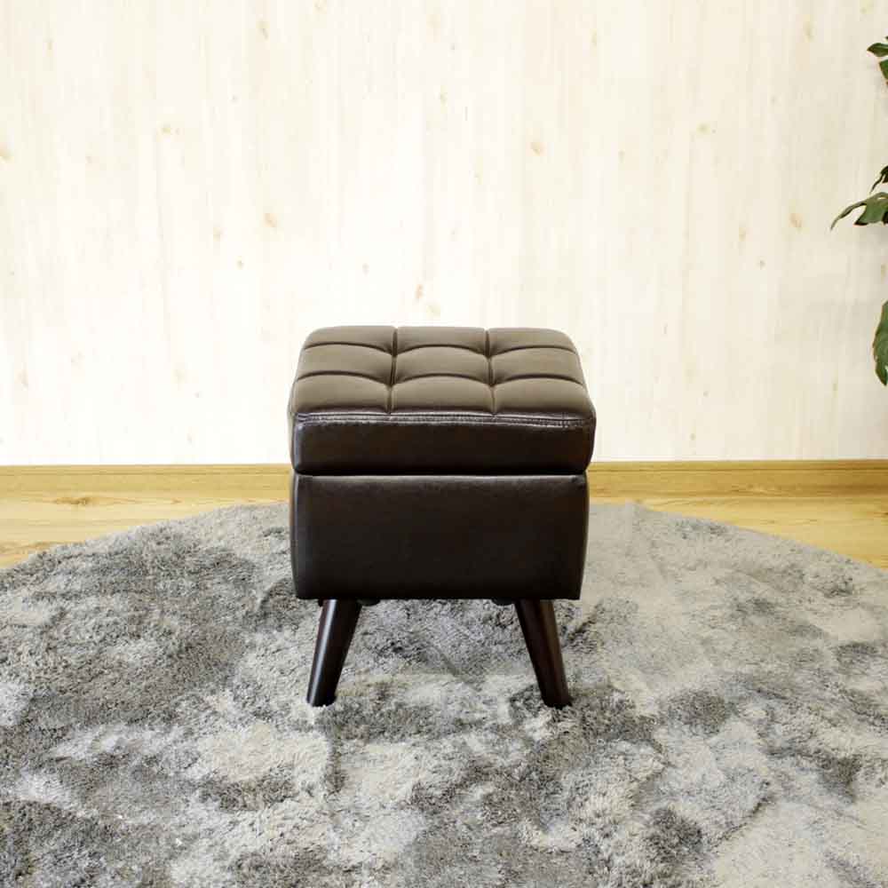 40cm Wide Storage Stool ST-MY-40-DBR