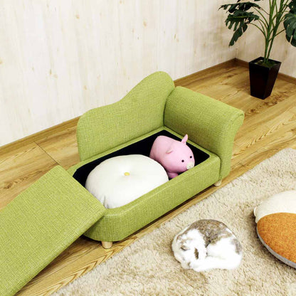 Pet Sofa with Storage PSO-KRS-GR