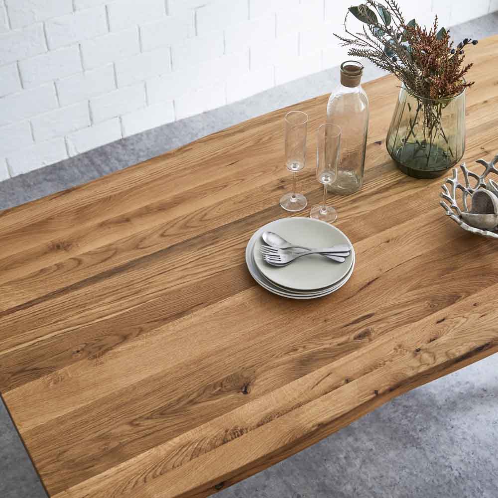 Luxury Dining Table 180 - Solid Oak
