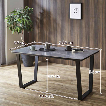 Ceramic Dining Table 140 - White