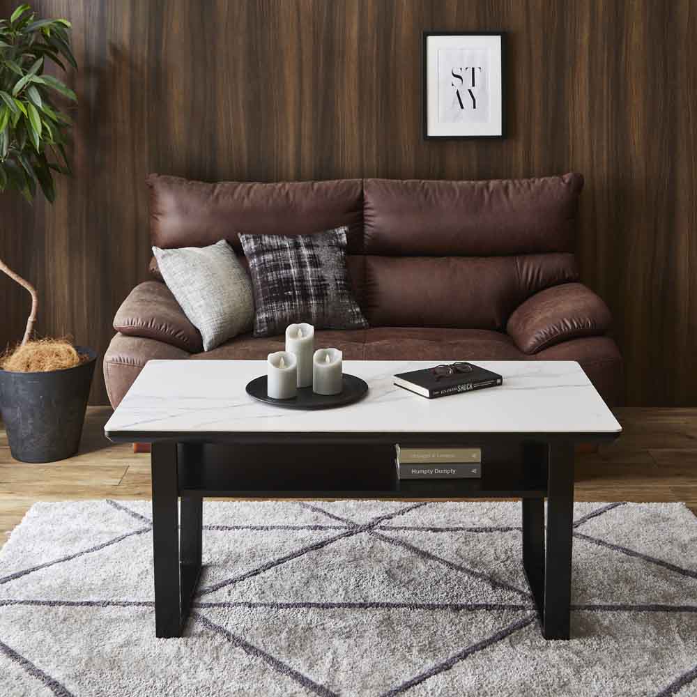High Type Center Table 120 - White
