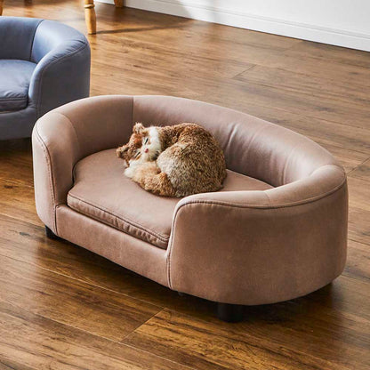 Reversible Seat Pet Sofa PSO-LEO-LBR