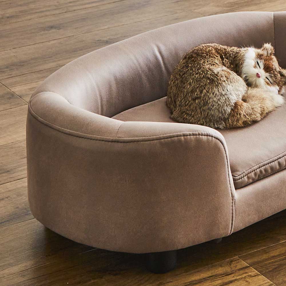 Reversible Seat Pet Sofa PSO-LEO-LBR