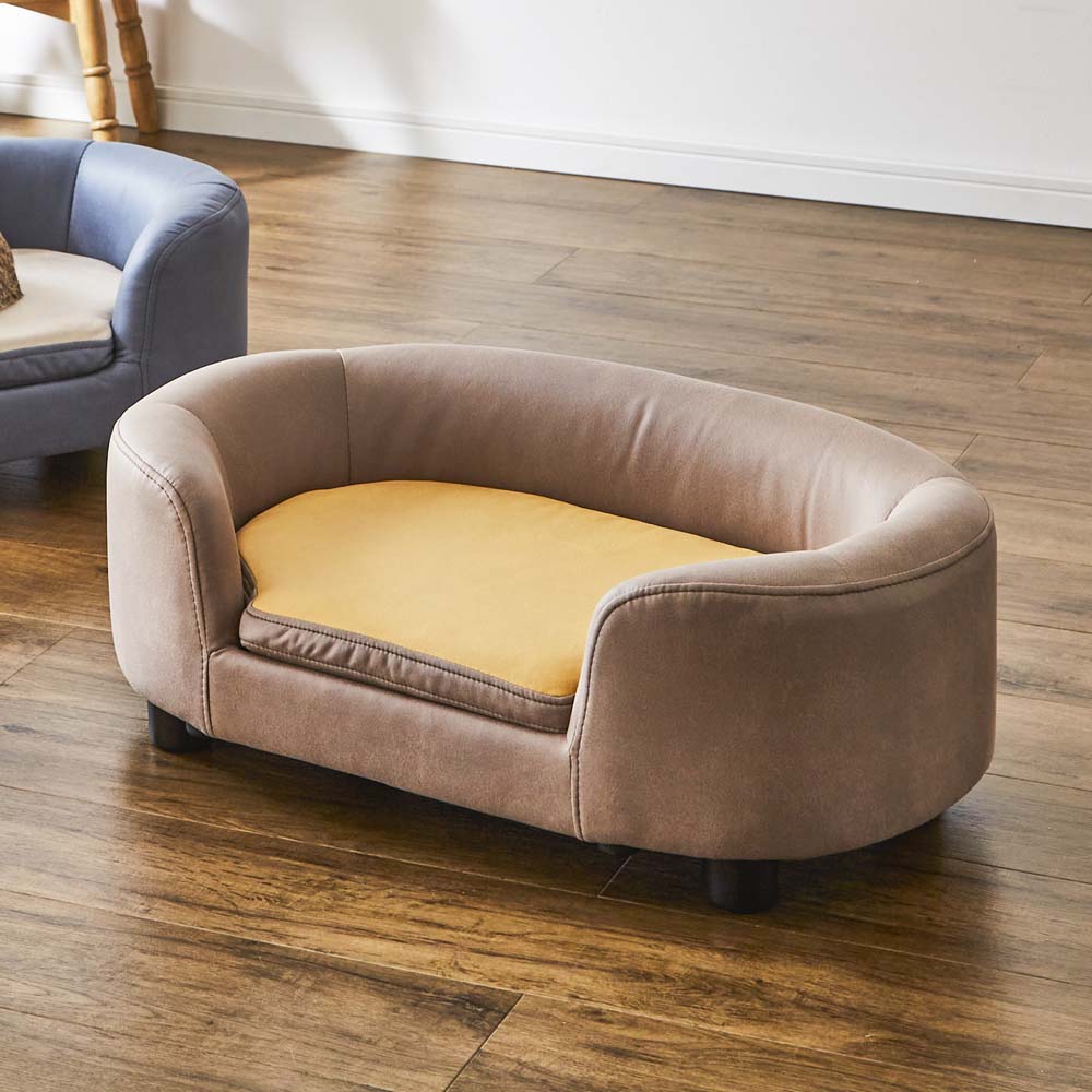 Reversible Seat Pet Sofa PSO-LEO-LBR