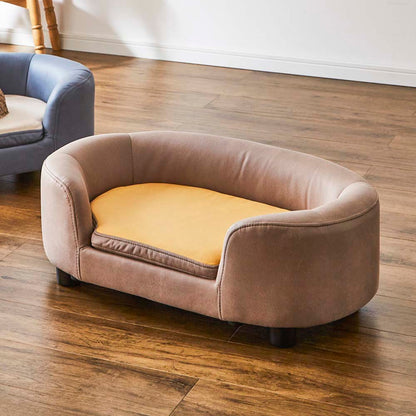 Reversible Seat Pet Sofa PSO-LEO-LBR