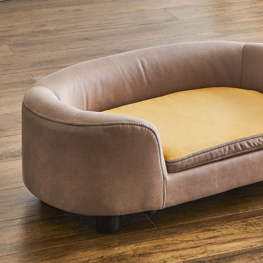 Reversible Seat Pet Sofa PSO-LEO-LBR
