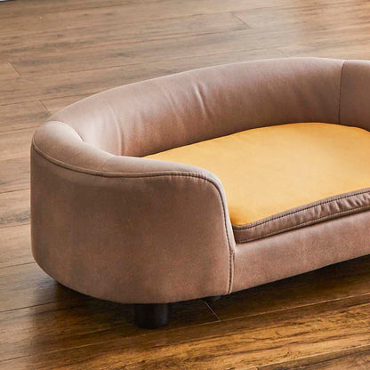 Reversible Seat Pet Sofa PSO-LEO-LBR