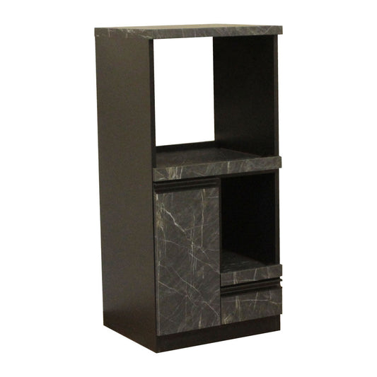 Compact Domestic Microwave Stand with Door RB-02-T-GY