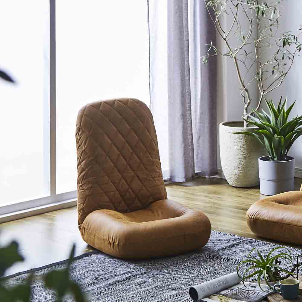 High Back 1P Chair with Pocket Coil Seat ZABV-1P-BR