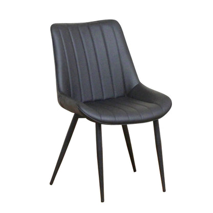 Comfortable Simple Dining Chair Set of 2 DCRTY-BK