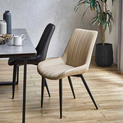 Comfortable Simple Dining Chair Set of 2 DCRTY-BE