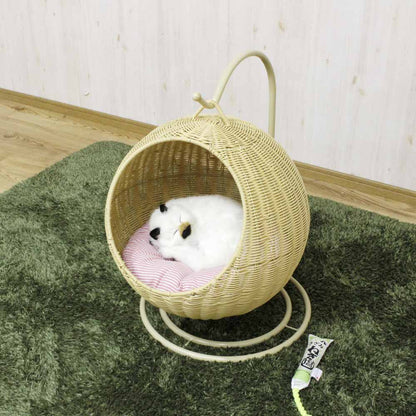 Pet Hanging Chair Natural