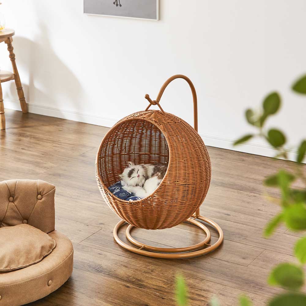 Pet Hanging Chair Brown