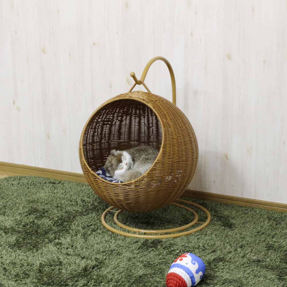 Pet Hanging Chair Brown