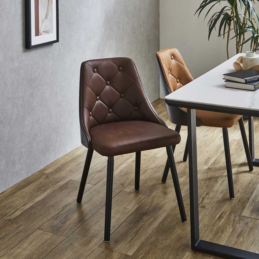 Scratch-Resistant Retro Design Chair CC-RT-DBR