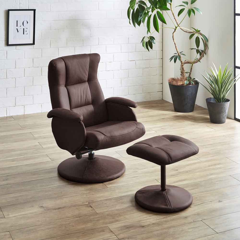 Personal Chair with Ottoman PC-BTN-DBR