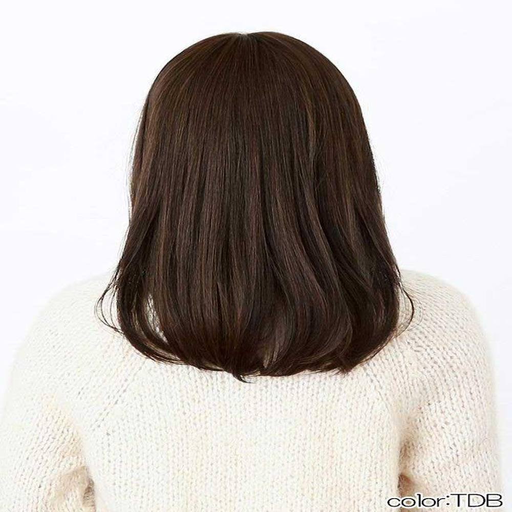 Priscilla Hat Wig Long Heat Resistant Chocolate Black