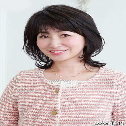 Priscilla All Wig Mrs. Soft Curl Midi Heat Resistant Dark Brown