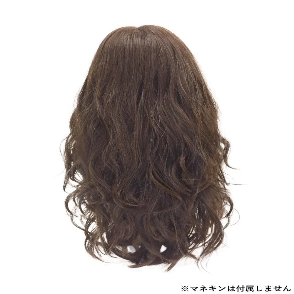 Priscilla All Wig Fluffy Wave Long Heat Resistant Maroon Brown