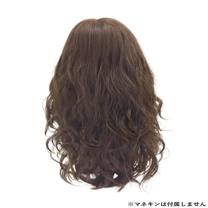 Priscilla All Wig Fluffy Wave Long Heat Resistant Maroon Brown